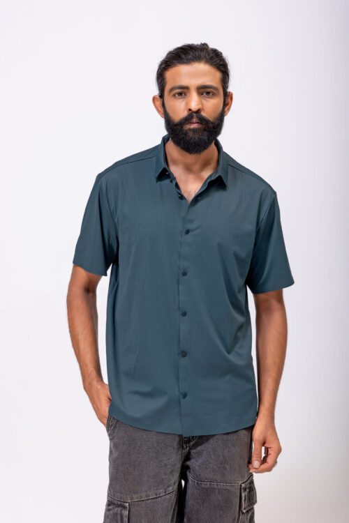 KYNOR AeroFlex Stitchless Polo T-Shirt – Deep Teal